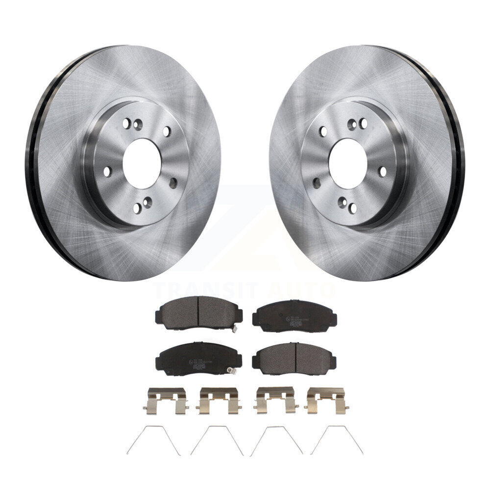 Kit de rotors de frein à disque avant et plaquettes en céramique pour Honda Accord Acura TSX