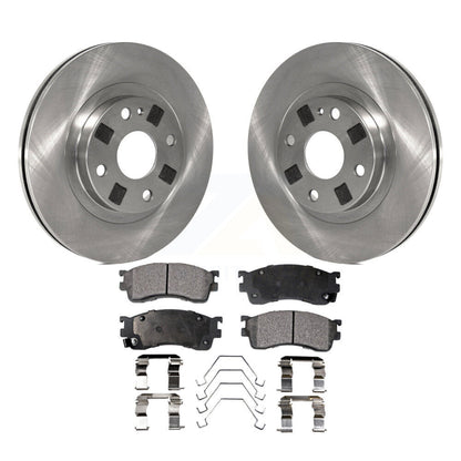 Kit de disques de frein à disque avant et plaquettes en céramique pour Mazda Protege K8T-100335