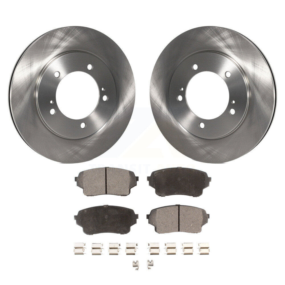 Kit de rotors de frein à disque avant et plaquettes en céramique pour Suzuki XL-7 Grand Vitara