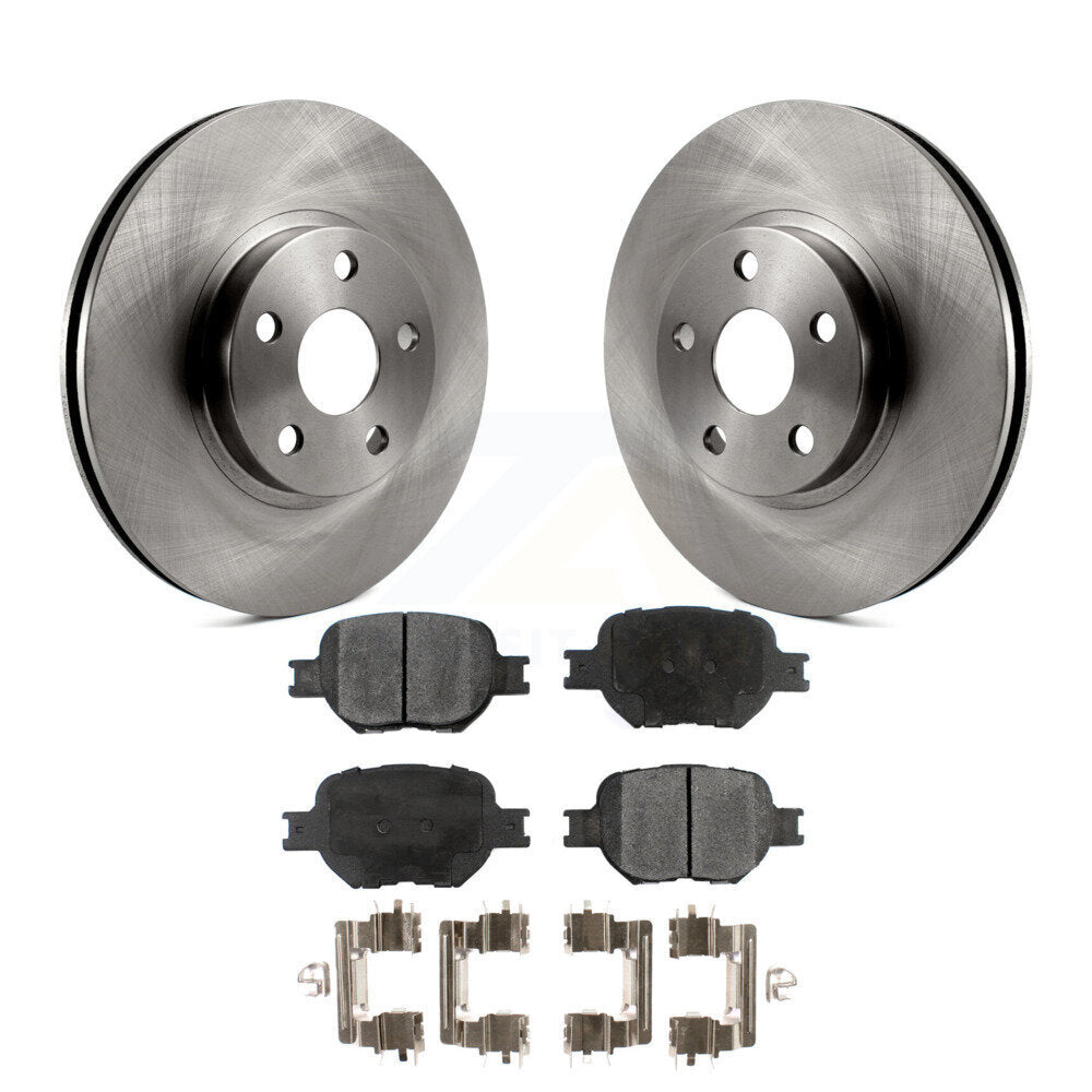 Kit de rotors de frein à disque avant et plaquettes en céramique pour Toyota Celica Scion tC