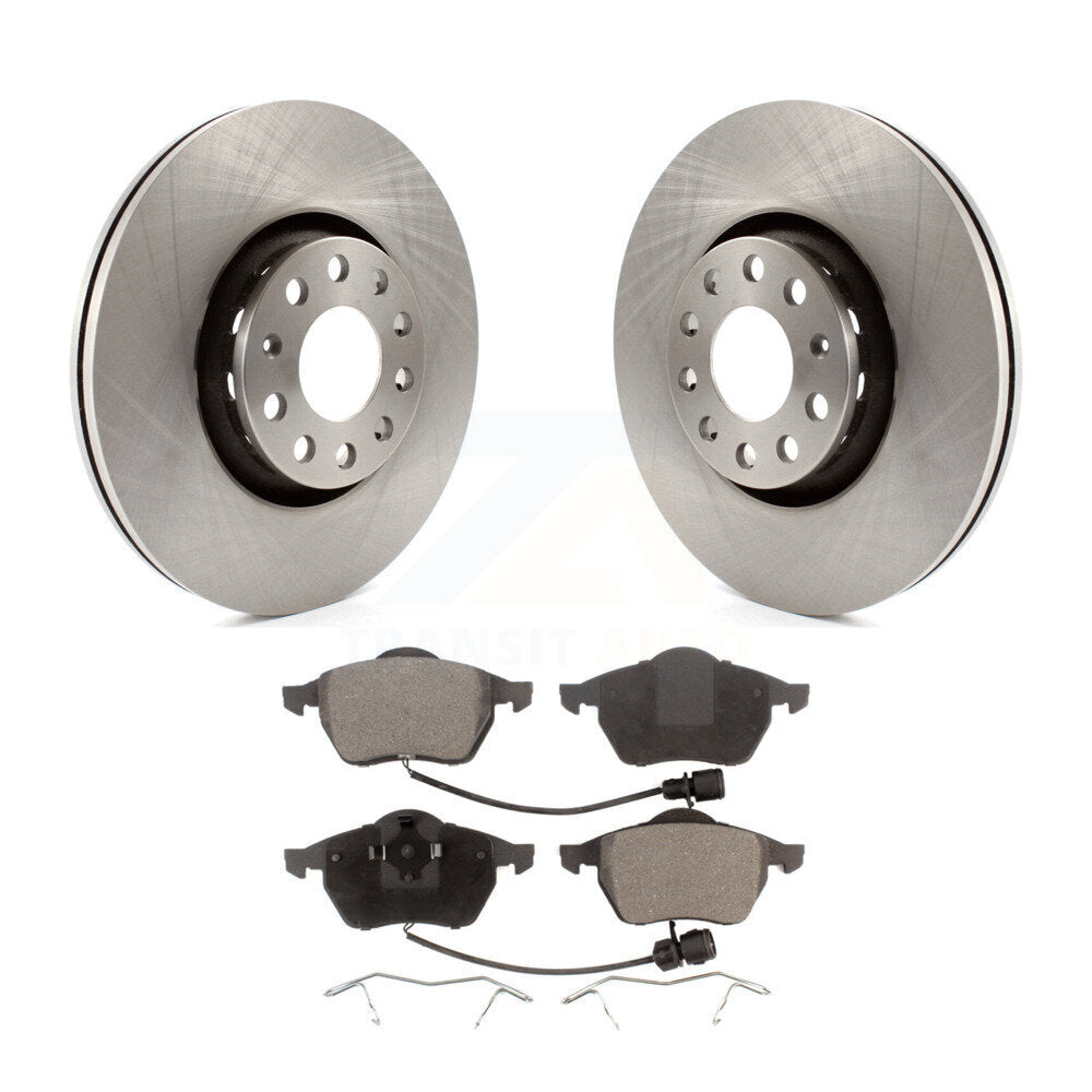 Kit de disques de frein à disque avant et plaquettes en céramique pour Audi A8 Quattro 1997-1999