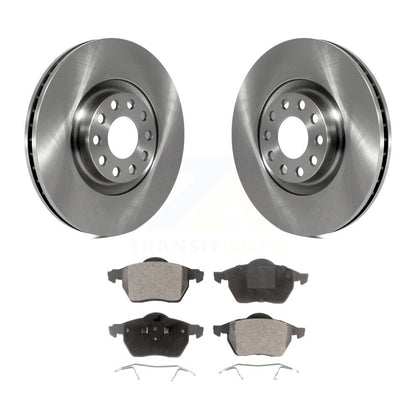 Kit de disques de frein à disque avant et plaquettes en céramique pour Audi A6 Quattro S4 K8T-100365