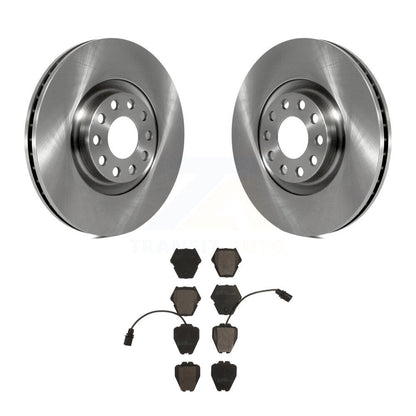 Kit de disques de frein à disque avant et plaquettes en céramique, pour Audi A4 Quattro S4 A6 S6