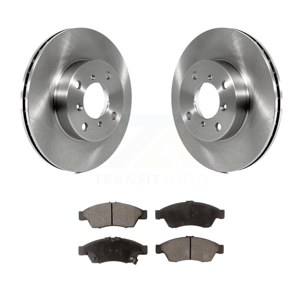 Kit de disques de frein à disque avant et plaquettes en céramique pour Suzuki Aerio 2006-2007