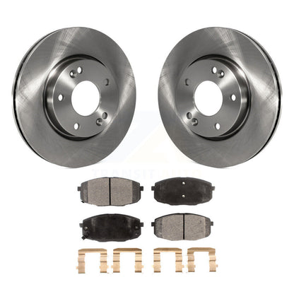 Kit de disques de frein à disque avant et plaquettes en céramique pour Hyundai Elantra K8T-100389