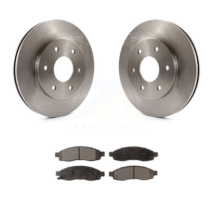 Rotors de frein avant et Kit de plaquettes en céramique pour Nissan TITAN Pathfinder Armada INFINIT
