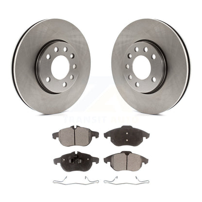 Kit de rotor de frein avant et de plaquettes en céramique pour Saab 9-3 de 285 mm de diamètre K8T-100453