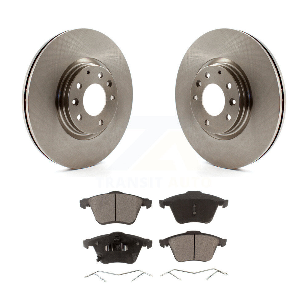 Kit de disques de frein à disque avant et plaquettes en céramique pour Mazda 6 Mazdaspeed 2006-2007