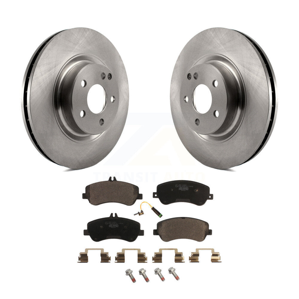 Kit de rotors de frein à disque avant et plaquettes en céramique pour Mercedes-Benz GLK350 GLK250
