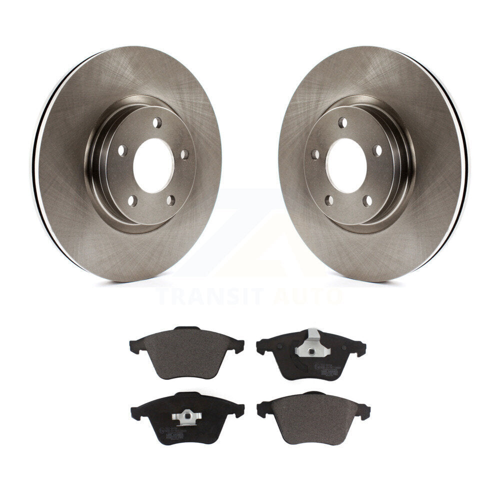 Kit de disques de frein à disque avant et plaquettes en céramique pour Mazda 3 K8T-100542