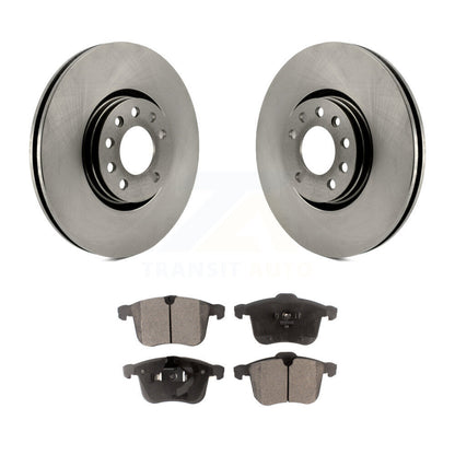 Kit de rotor de frein avant et de plaquettes en céramique pour Saab 9-3 de 314 mm de diamètre K8T-100544