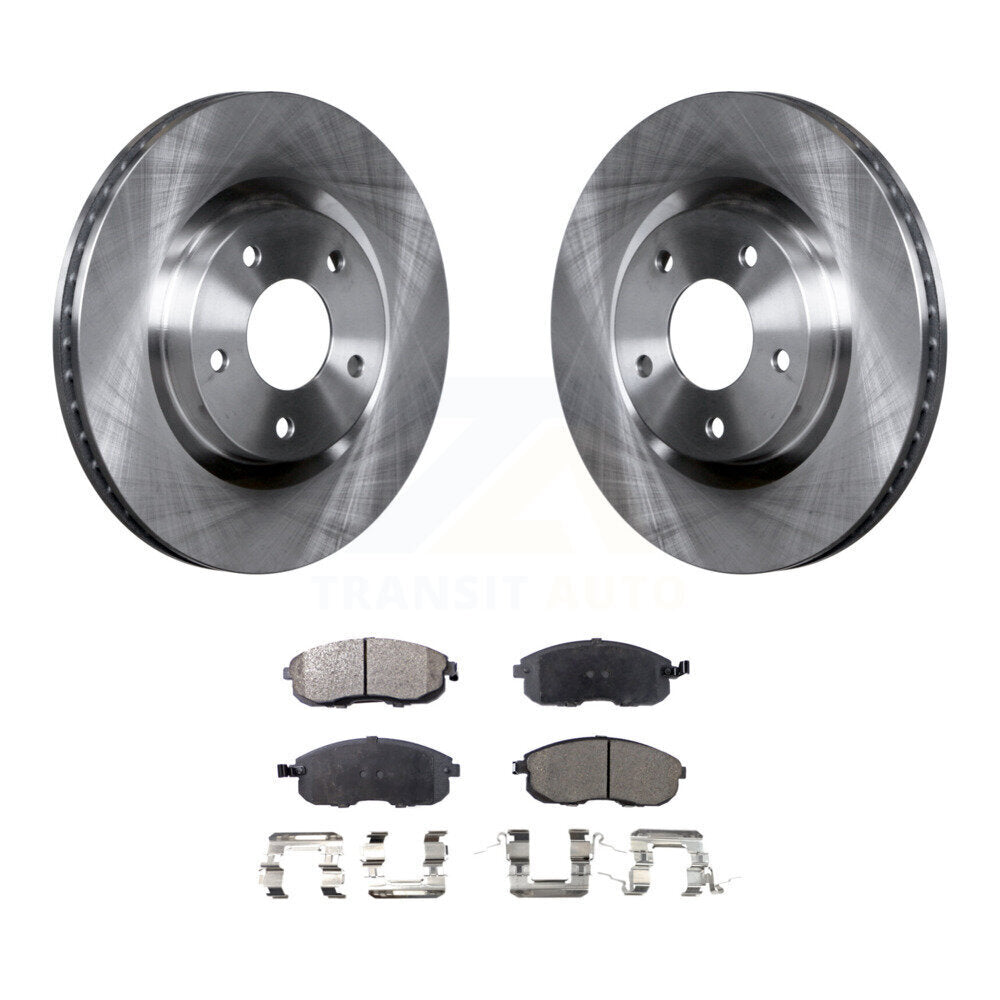 Kit de rotors de frein à disque avant et plaquettes en céramique pour Nissan Sentra SE-R 2007-2012