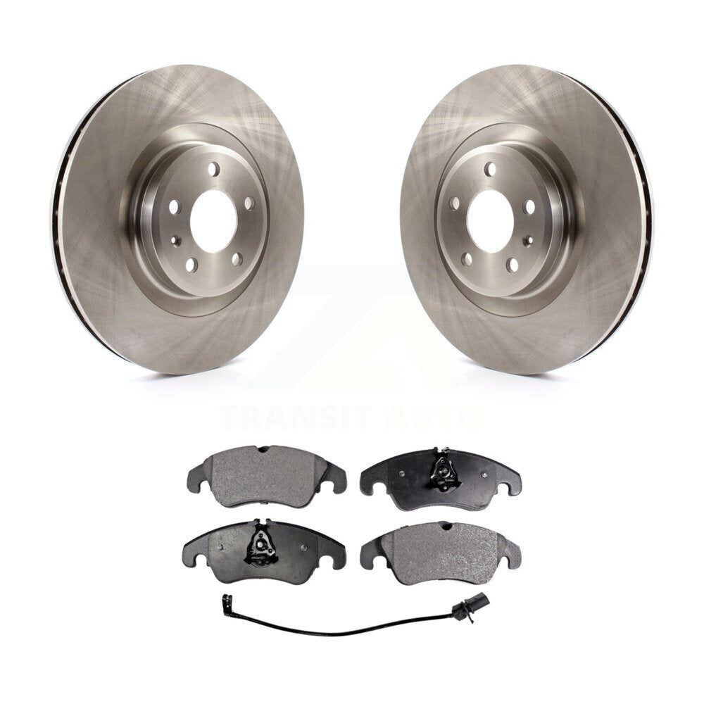 Kit de Rotor de frein à disque avant et de plaquettes en céramique, pour Audi Q5 A4 Quattro S4 S5 A6 A7 A