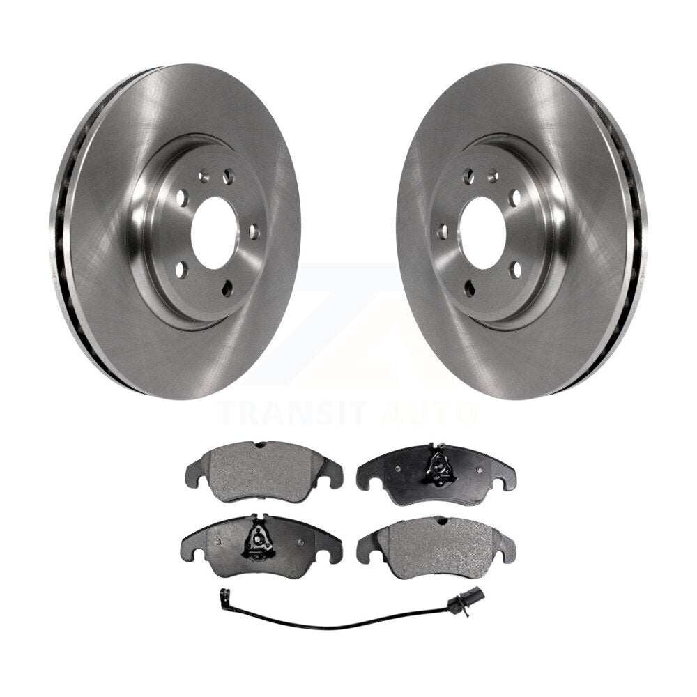 Kit de disques de frein à disque avant et plaquettes en céramique, pour Audi A4 Quattro Q5 A5 allroad