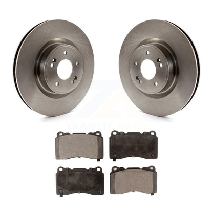 Kit de rotors de frein à disque avant et plaquettes en céramique pour Hyundai Genesis Coupé