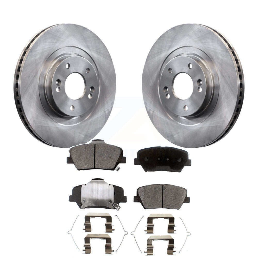 Rotors de frein à disque avant et Kit de plaquettes en céramique, pour Kia Sorento Hyundai Santa Fe Spor