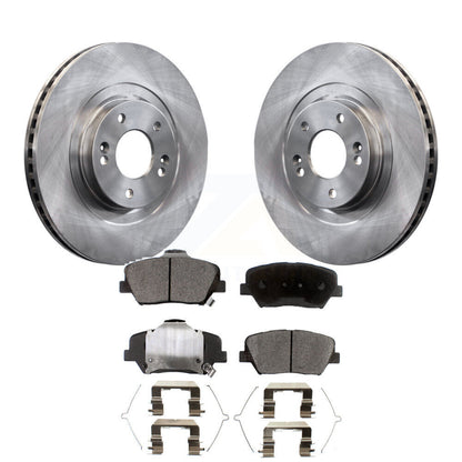 Rotors de frein à disque avant et Kit de plaquettes en céramique, pour Kia Sorento Hyundai Santa Fe Spor