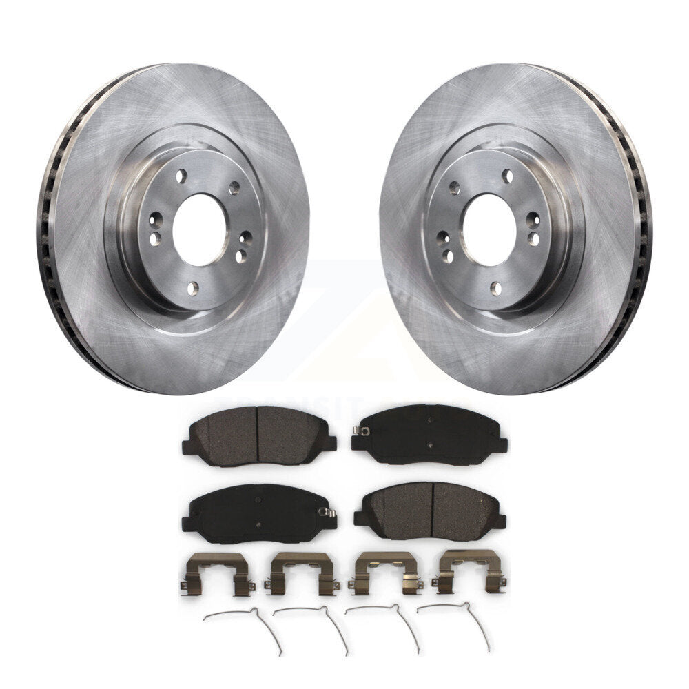 Kit de rotors de frein à disque avant et plaquettes en céramique pour Hyundai Santa Fe XL K8T-100657