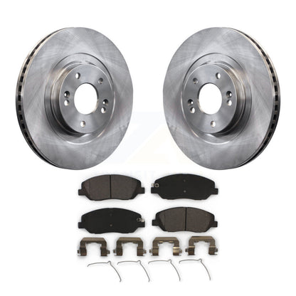 Kit de rotors de frein à disque avant et plaquettes en céramique pour Hyundai Santa Fe XL K8T-100657