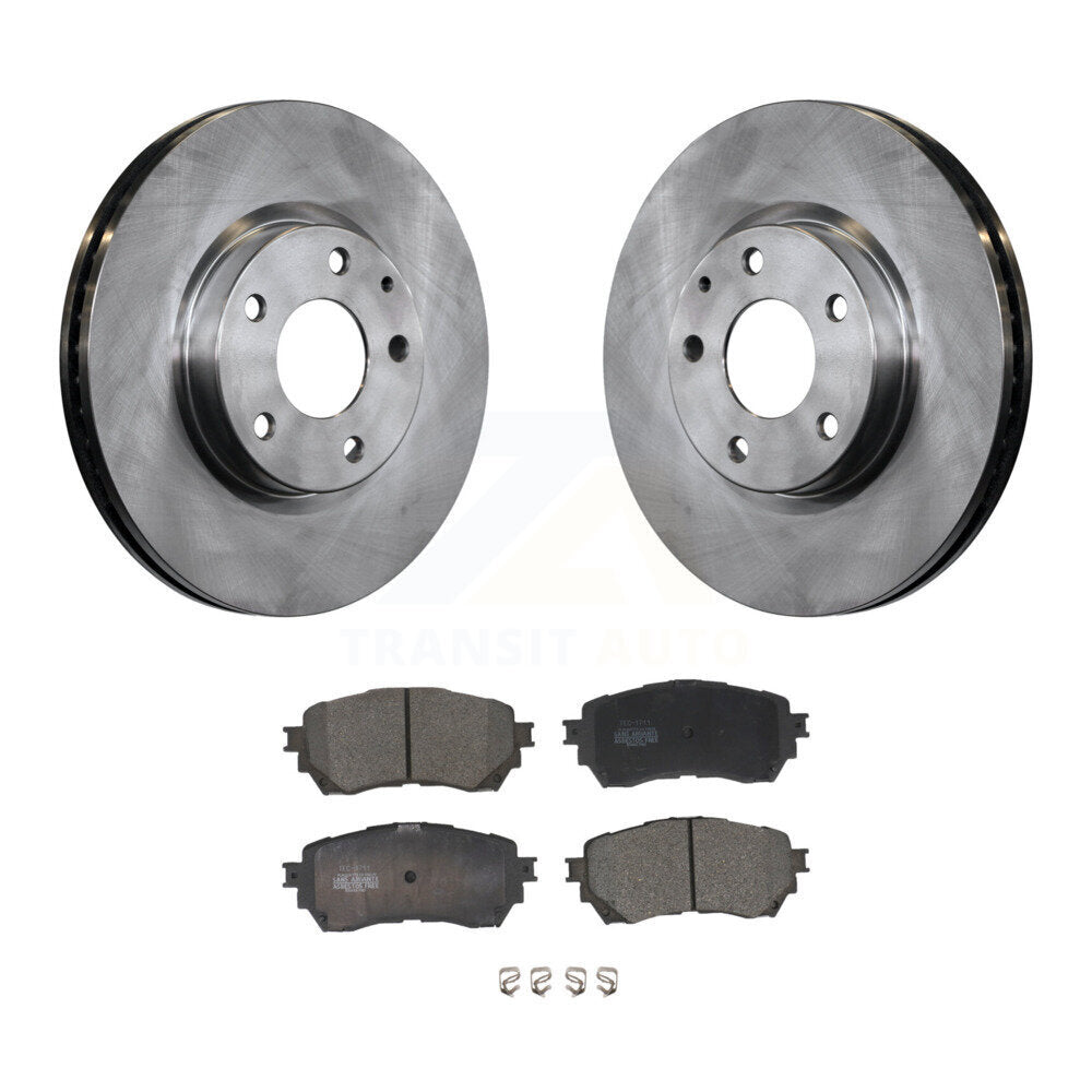 Kit de disques de frein à disque avant et plaquettes en céramique pour Mazda 6 K8T-100659