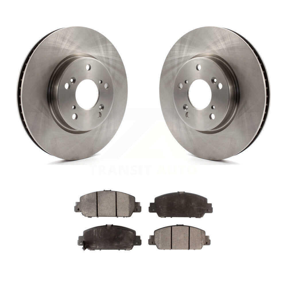 Kit de disques de frein à disque avant et plaquettes en céramique pour Honda Accord K8T-100661