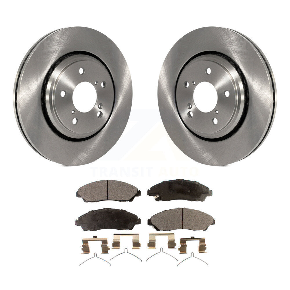 Kit de rotors de frein à disque avant et plaquettes en céramique pour Honda Pilot Ridgeline Acura MD