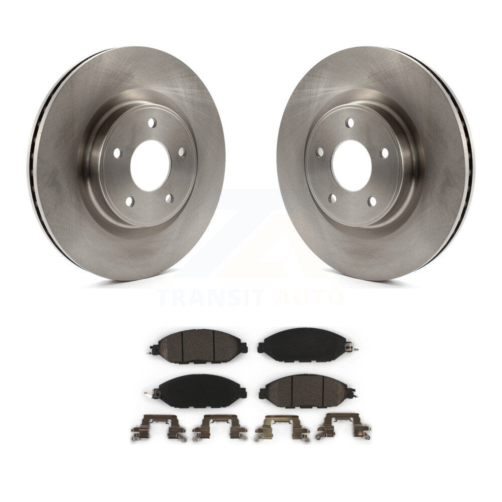 Kit de rotor de frein avant et de plaquettes en céramique pour Nissan Murano Pathfinder INFINITI QX6