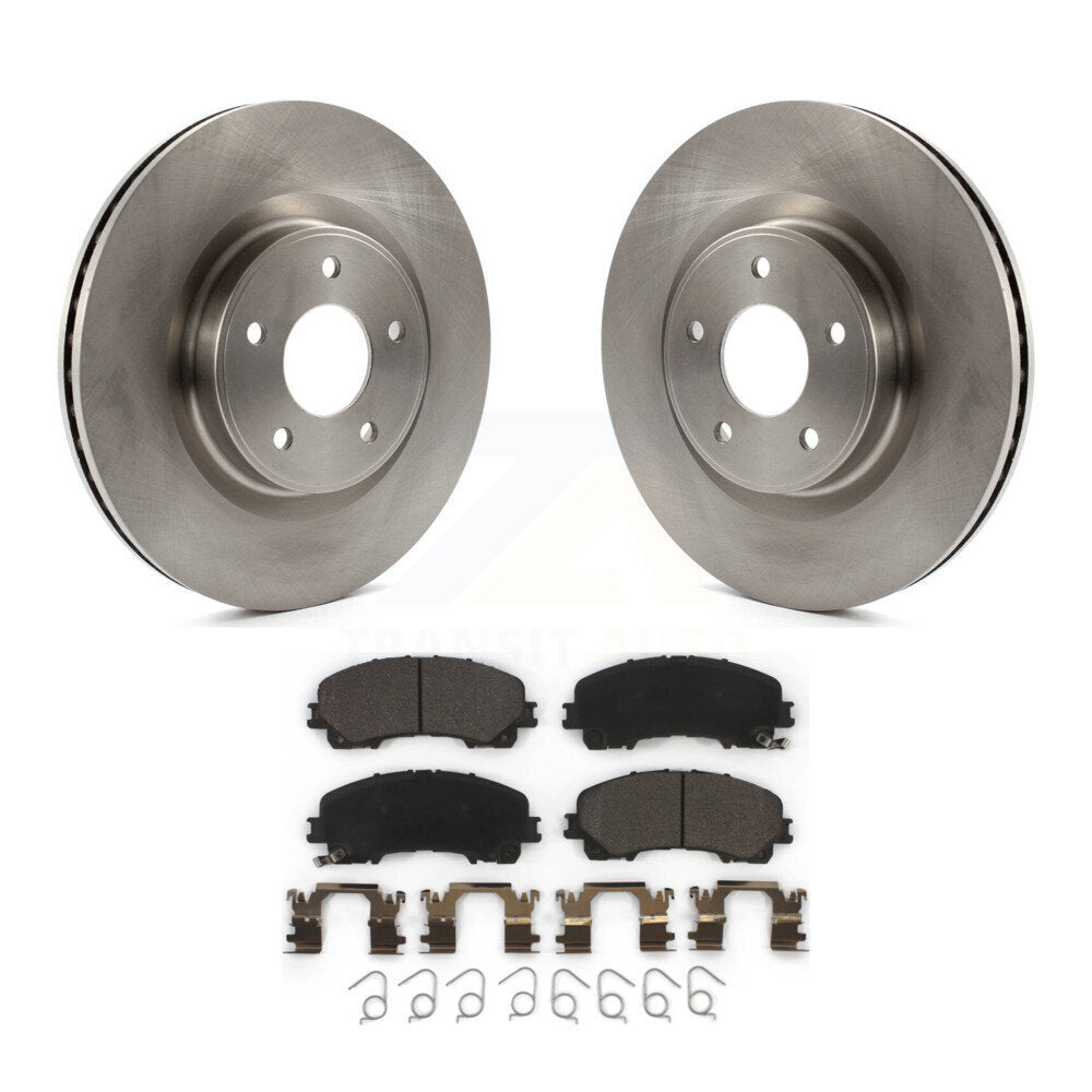 Kit de rotors de frein à disque avant et plaquettes en céramique pour INFINITI Q50 QX50 Q60