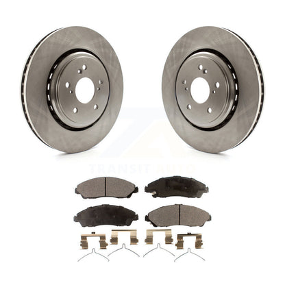 Kit de disques de frein à disque avant et plaquettes en céramique pour Acura MDX 2014-2016 K8T-100670