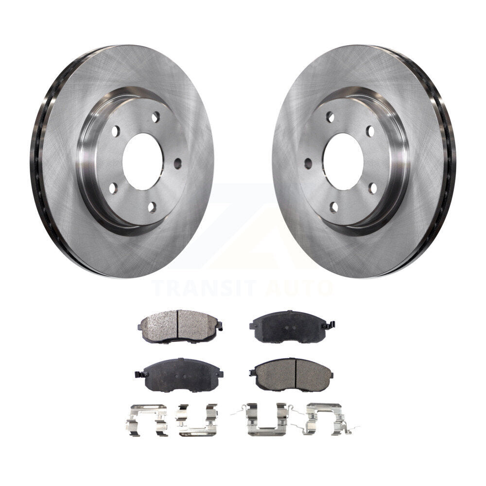 Kit de disques de frein à disque avant et plaquettes en céramique pour Nissan Sentra K8T-100676