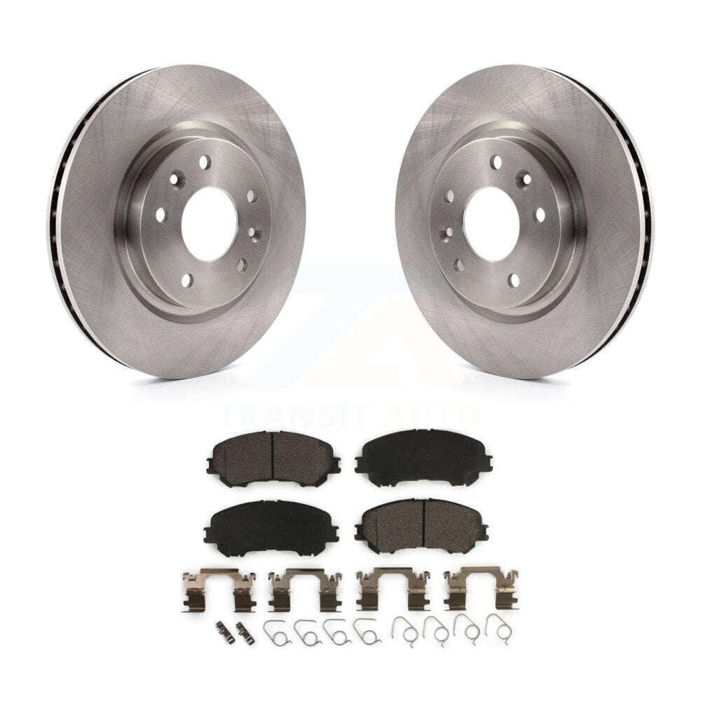 Kit de rotors de frein à disque avant et plaquettes en céramique pour Nissan Rogue Sport Qashqai