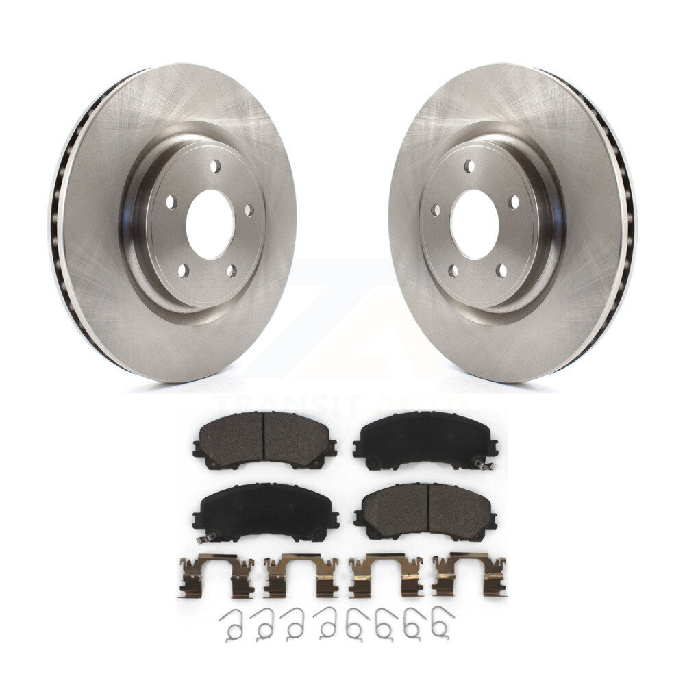 Kit de disques de frein à disque avant et plaquettes en céramique pour Nissan Rogue K8T-100684