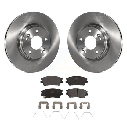 Rotor de frein à disque avant et Kit de plaquettes en céramique, pour Hyundai Elantra Tucson Kia Sportag