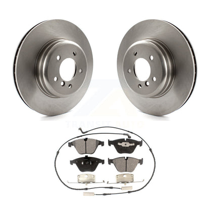 Kit de rotors de frein à disque avant et plaquettes en céramique, pour BMW 650i 645Ci 550i 545i 535i