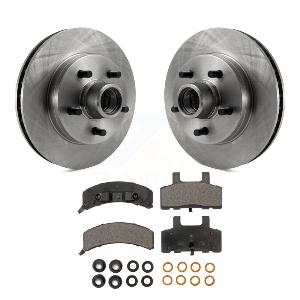 Rotors de frein avant et Kit de plaquettes en céramique pour C1500 Chevrolet GMC Tahoe Yukon Expres