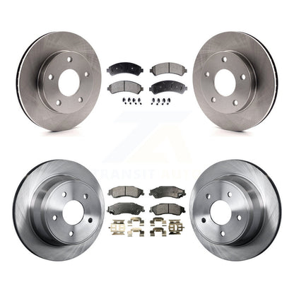 Kit de plaquettes en céramique pour rotors de frein avant et arrière, pour GMC Jimmy 1997 avec freins à disque