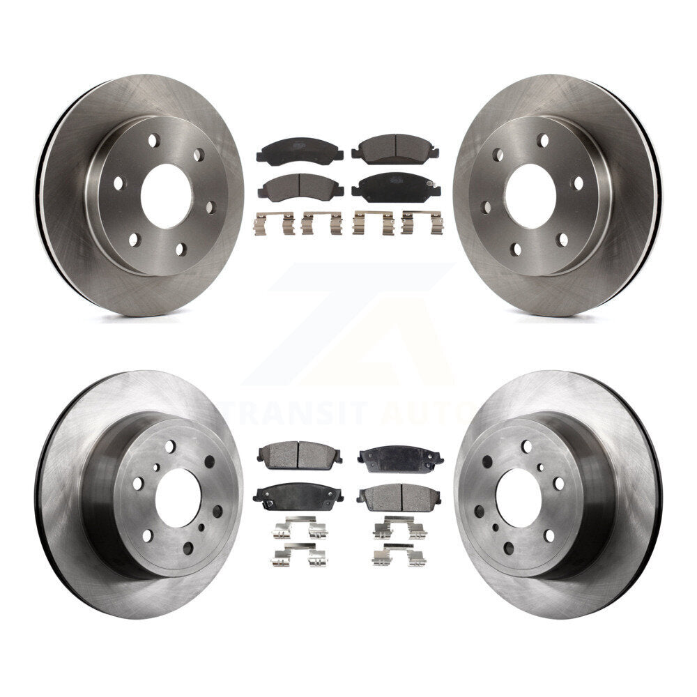 Kit de plaquettes en céramique pour Rotor de frein avant et arrière, pour frein arrière à disque GMC Sierra 2007 1500
