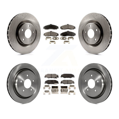 Kit de plaquettes de frein en céramique, Rotors de frein à disque avant et arrière, pour Chevrolet Corvette Cadillac XL