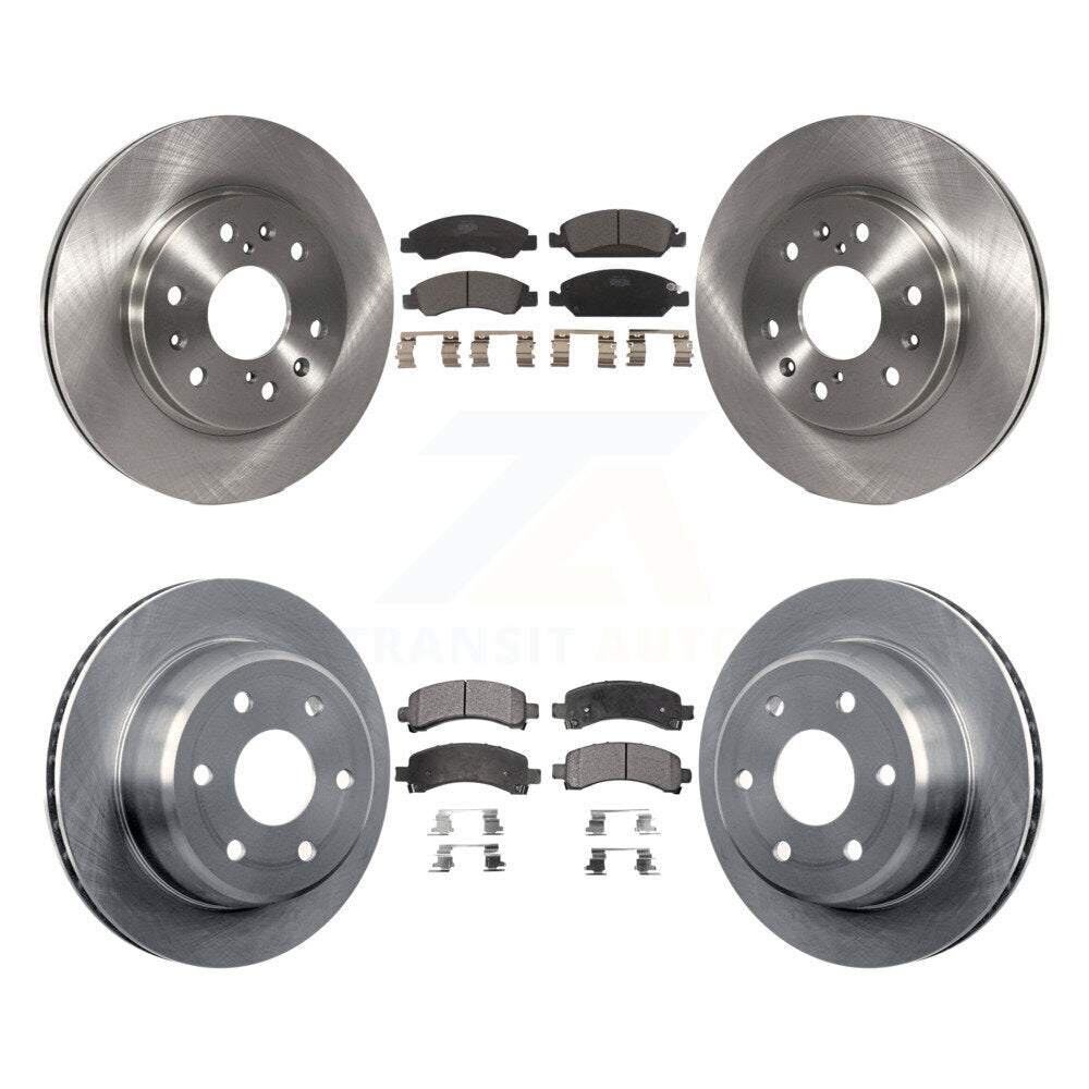 Kit de rotor de frein avant et arrière et plaquettes en céramique, pour Chevrolet Express 1500 GMC Savan