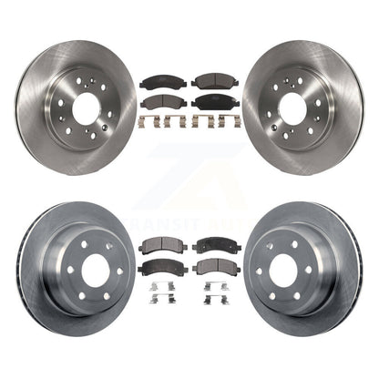 Kit de rotor de frein avant et arrière et plaquettes en céramique, pour Chevrolet Express 1500 GMC Savan