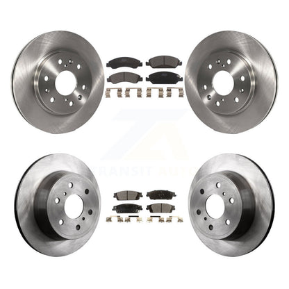 Kit de rotor de frein avant et arrière et plaquettes en céramique, pour GMC Sierra 1500 Chevrolet Silverad
