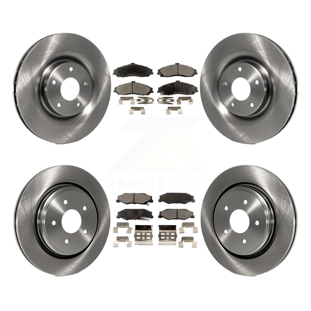 Kit de plaquettes de frein en céramique, Rotors de frein à disque avant et arrière, pour Chevrolet Corvette Cadillac XL