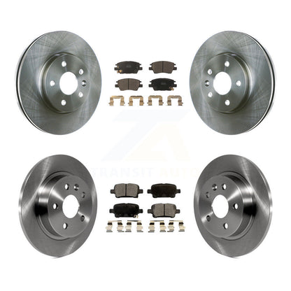 Kit de rotors de frein à disque avant et arrière et plaquettes en céramique pour Chevrolet Cruze K8T-10087