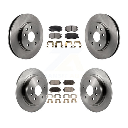 Kit de rotors de frein à disque avant et arrière et plaquettes en céramique pour Chevrolet Malibu Limited
