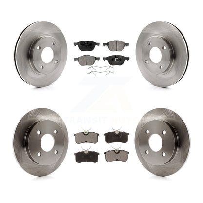 Rotors de frein à disque avant et arrière et Kit de plaquettes en céramique pour Ford Focus 2004 à partir de 04 05