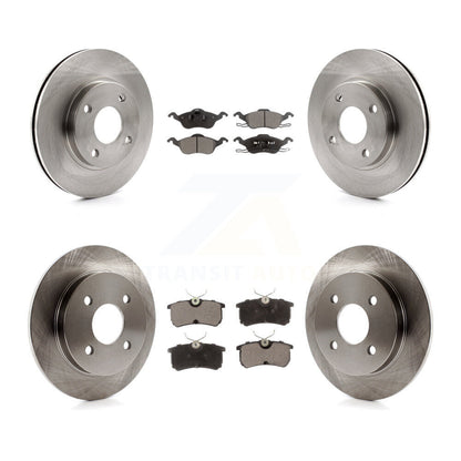 Kit de rotors de frein à disque avant et arrière et plaquettes en céramique pour Ford Focus K8T-100903