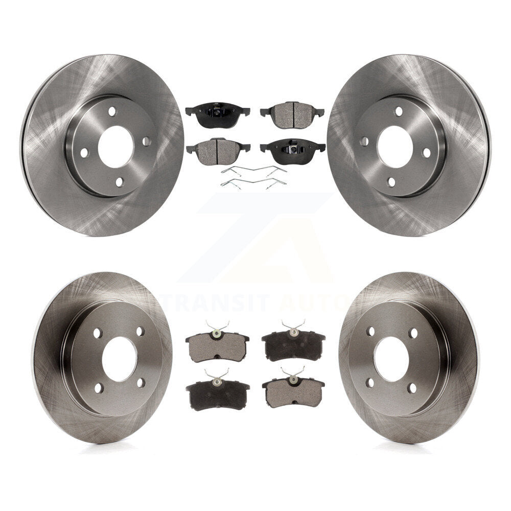 Kit de plaquettes en céramique pour Rotor de frein avant et arrière, pour frein arrière à disque Ford Focus 2005 – 2007