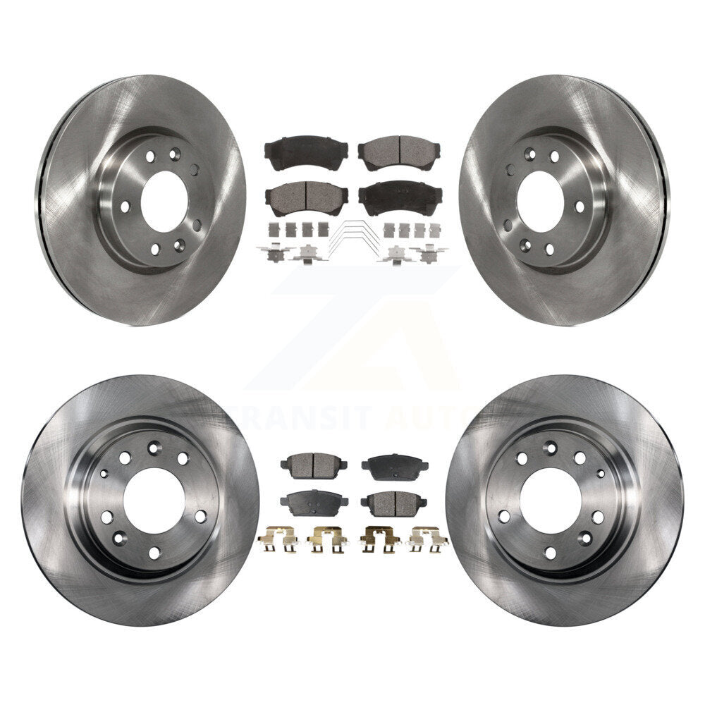 Kit de plaquettes en céramique pour Rotor de frein avant et arrière, pour Ford Fusion Mazda 6 Lincoln MKZ Mila