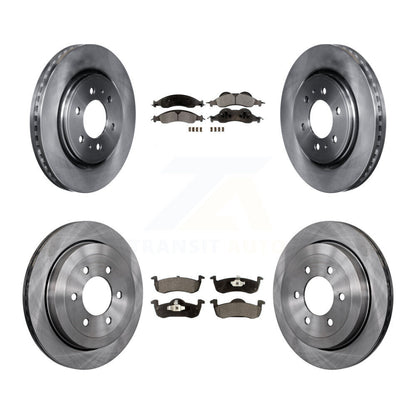 Kit de rotor de frein avant et arrière et plaquettes en céramique pour Ford Expedition Lincoln Navigato