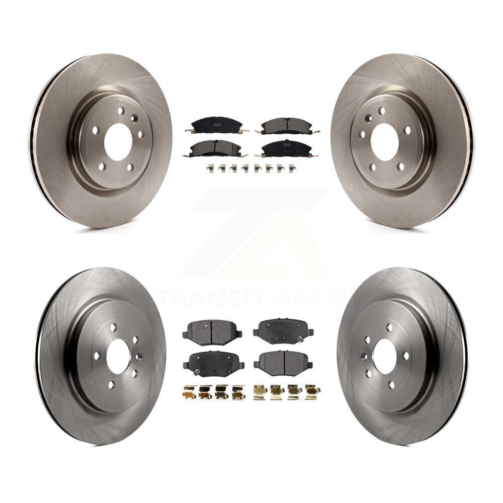 Kit de plaquettes en céramique pour rotors de frein avant et arrière, pour Ford Explorer avec frein robuste